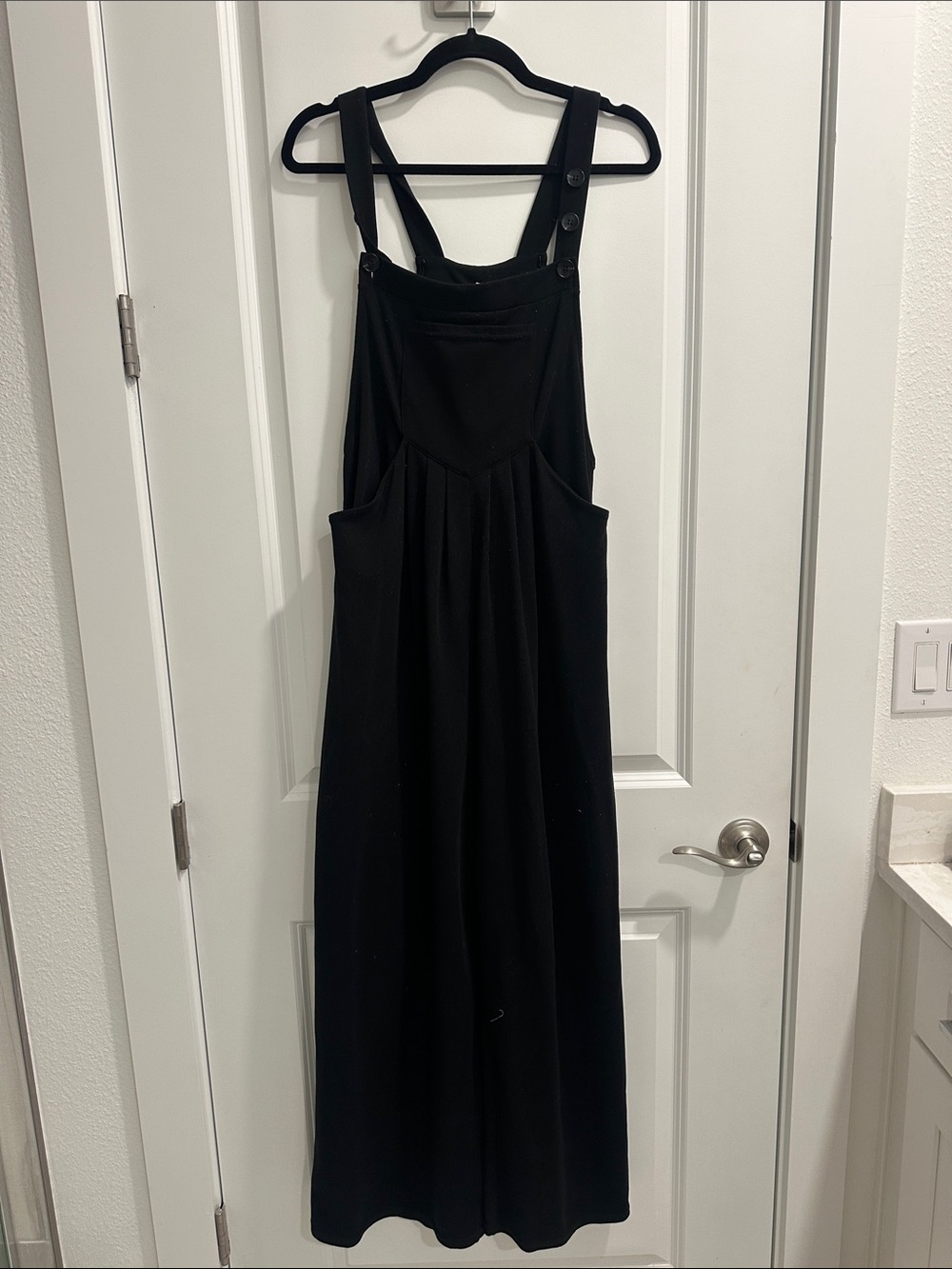 Black overalls with Adjustable Straps